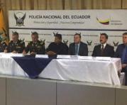 Municipio y Policía Nacional presentaron el plan de movilidad y seguridad de la romería a El Quinche. Foto: Eduardo Terán / ÚN