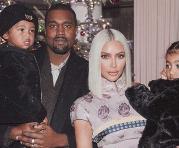 Kim Kardashian y Kanye West se casaron en mayo de 2014 y tienen dos hijos. Foto: Twitter Kim Kardashian