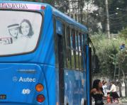 La Secretaría de Movilidad autorizó el alza del pasaje a USD 0,35 en 60 buses urbanos. Foto: Archivo / ÚN