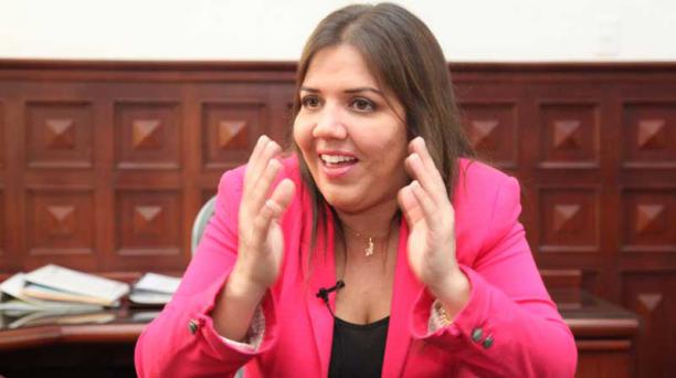 María Alejandra Vicuña dice que existe un gran apoyo a la consulta popular